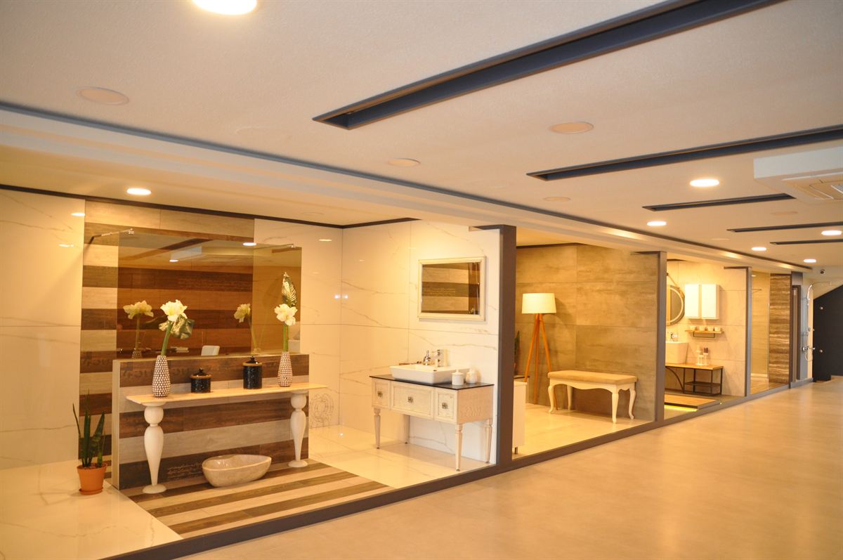 Canlı Banyo Teşhir Odaları